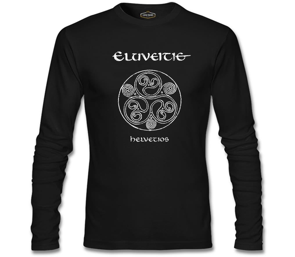 Eluveitie Siyah Erkek Sweatshirt