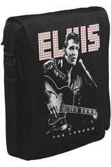 Elvis Presley - The Legend Unisex Siyah Postacı Çanta