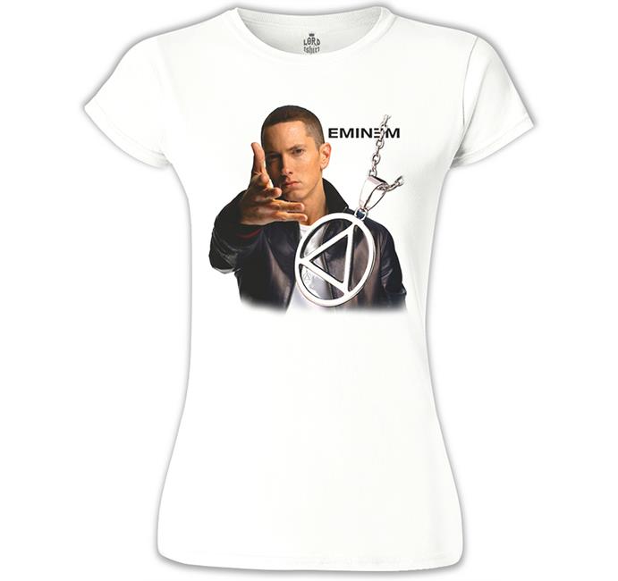 Eminem Beyaz Kadın Tshirt