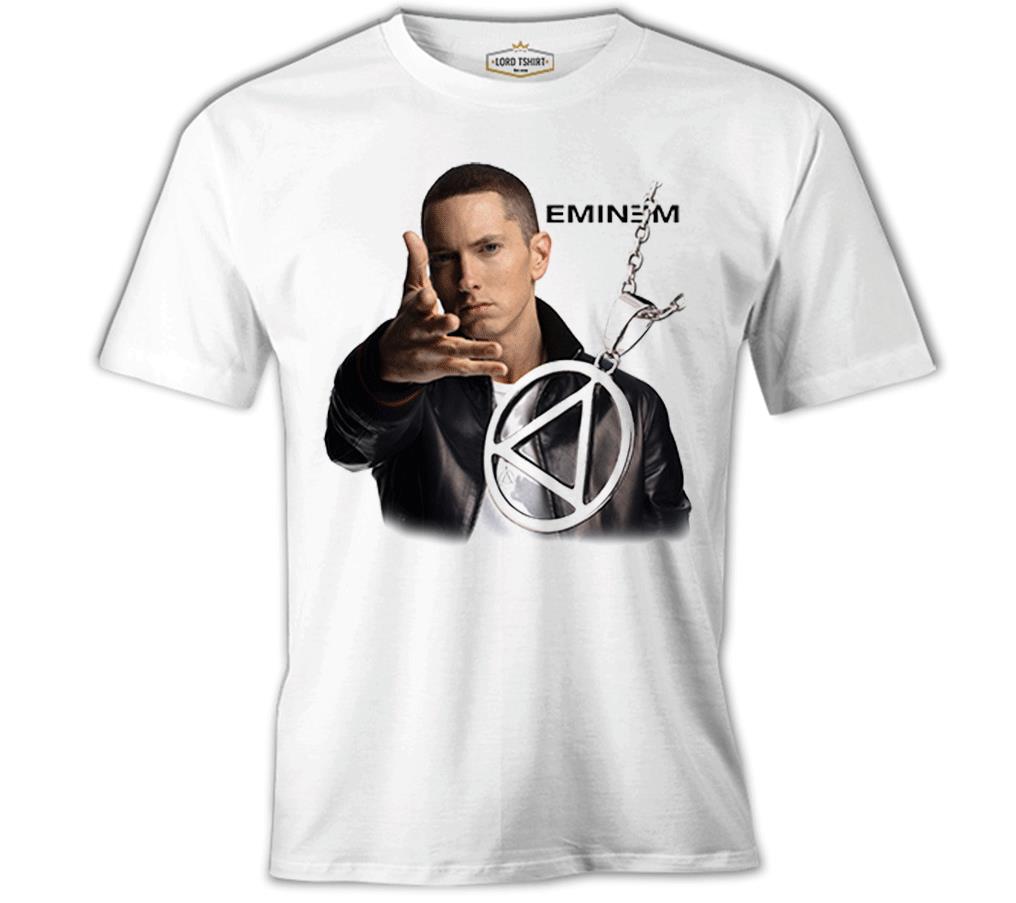 Eminem Beyaz Erkek Tshirt