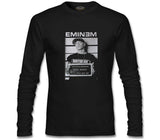 Eminem - Detroit Siyah Erkek Sweatshirt