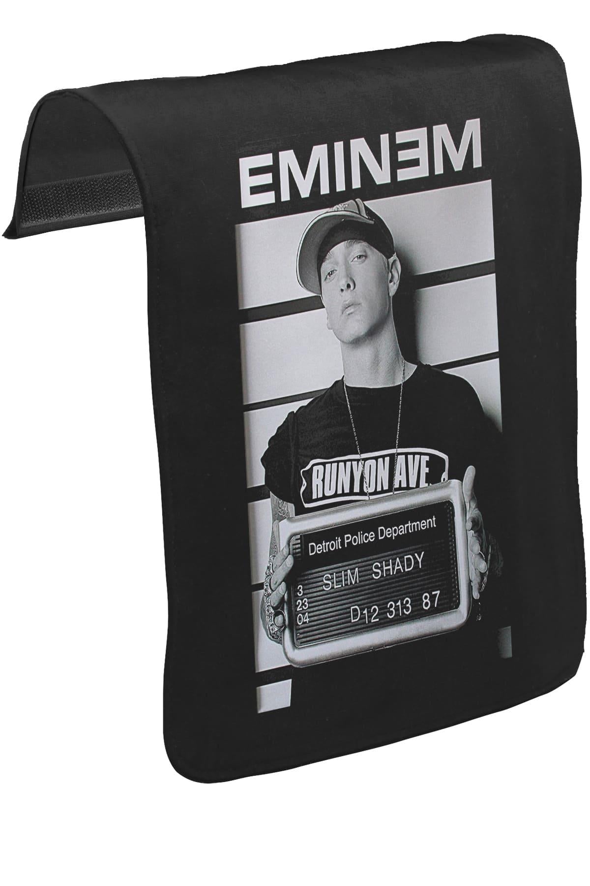 Eminem - Detroit Unisex Black Snap-On Messenger Bag Cover CK-1283 