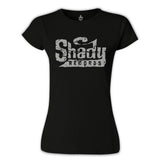 Eminem - Shady Records Siyah Kadın Tshirt