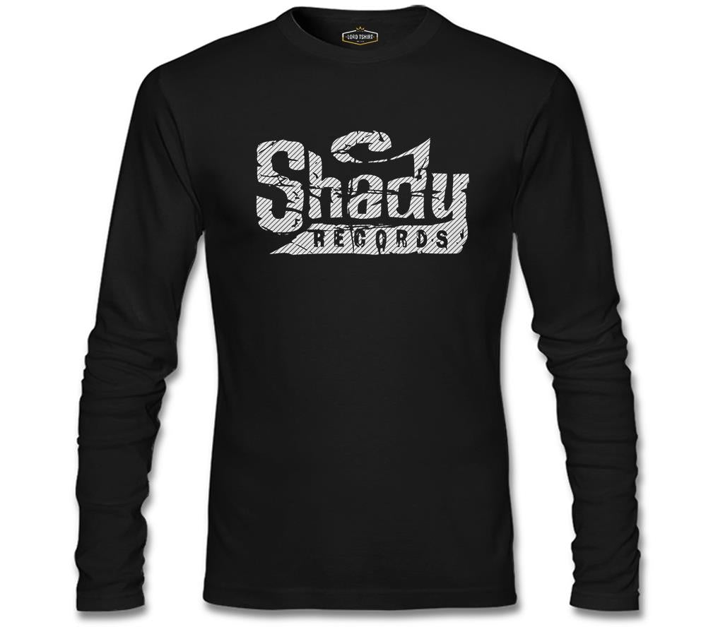 Eminem - Shady Records Siyah Erkek Sweatshirt