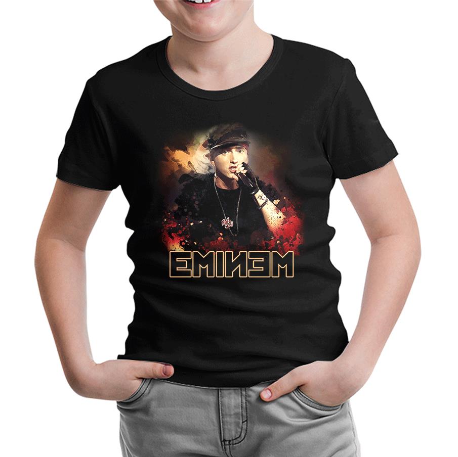 Eminem Siyah Çocuk Tshirt