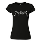 Emperor - Logo Siyah Kadın Tshirt