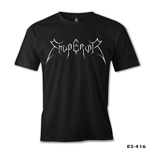 Emperor - Logo Siyah Erkek Tshirt