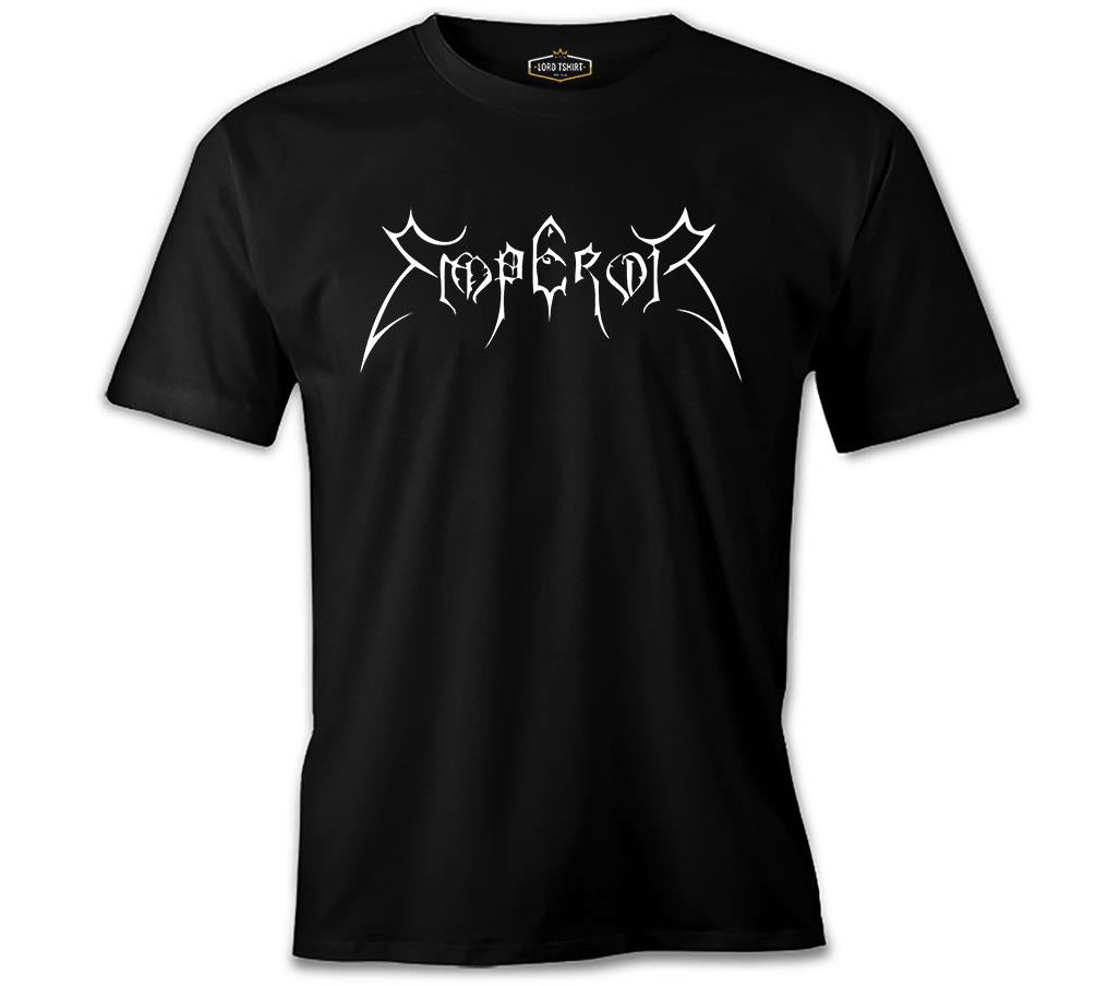 Emperor - Logo Siyah Erkek Tshirt