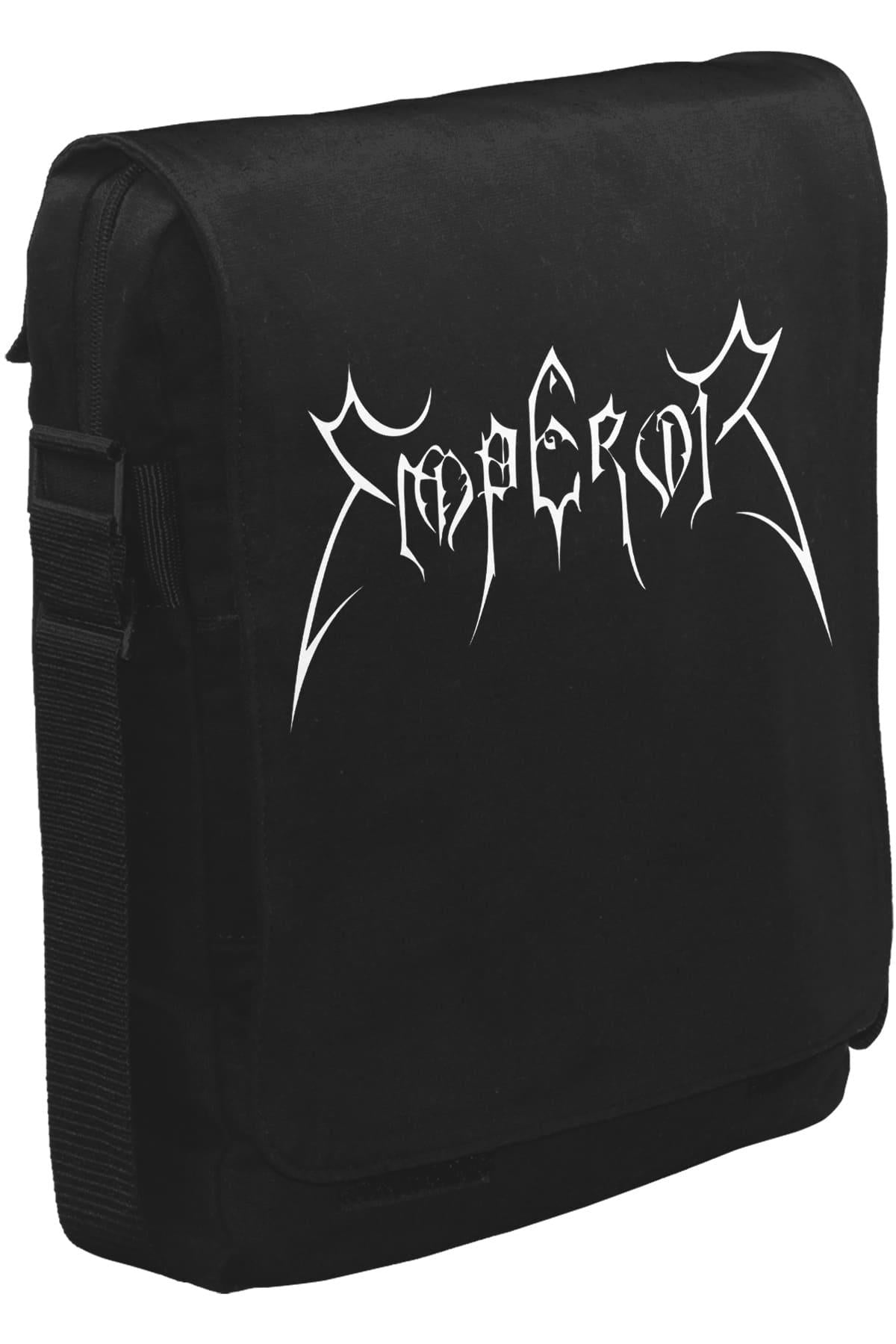 Emperor - Logo Unisex Siyah Postacı Çanta
