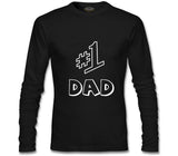 Best Dad Black Men's Sweatshirt