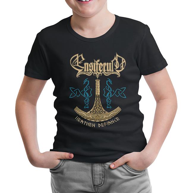 Ensiferum - Heathen Horde Siyah Çocuk Tshirt