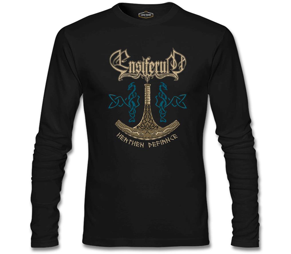 Ensiferum - Heathen Horde Siyah Erkek Sweatshirt