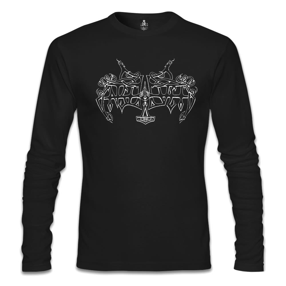 Enslaved Siyah Erkek Sweatshirt