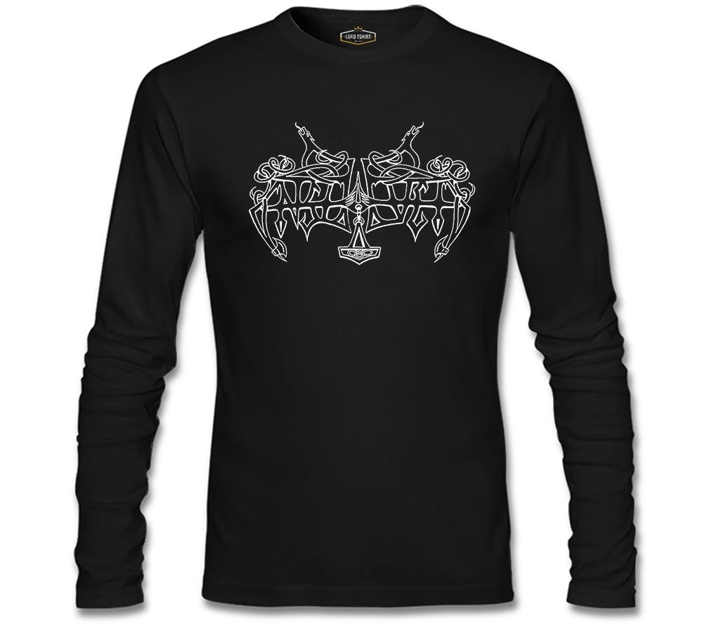 Enslaved Siyah Erkek Sweatshirt