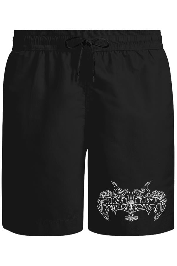Enslaved Unisex Siyah Şort