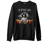 Epica - Design Your Universe  Siyah Erkek Kalın Sweatshirt