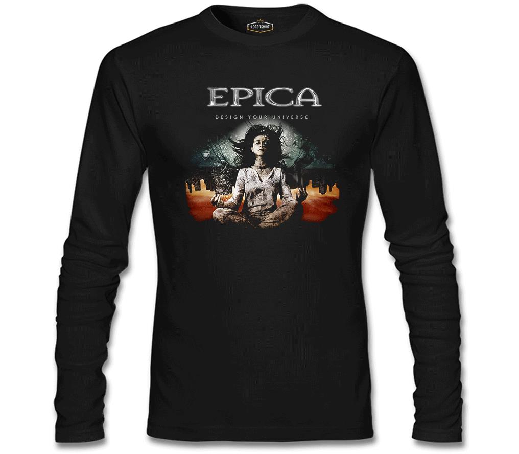 Epica - Design Your Universe Siyah Erkek Sweatshirt