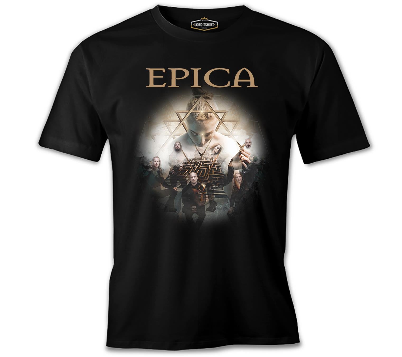 Epica - Omega Siyah Erkek Tshirt