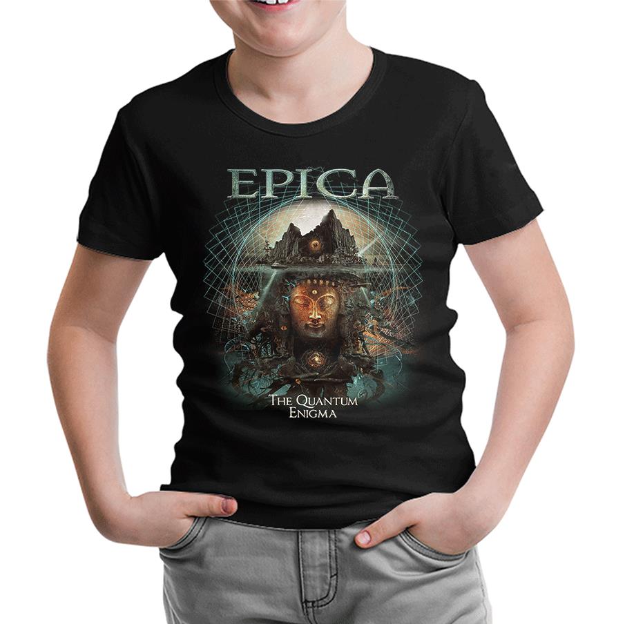 Epica - The Quantum Enigma Siyah Çocuk Tshirt