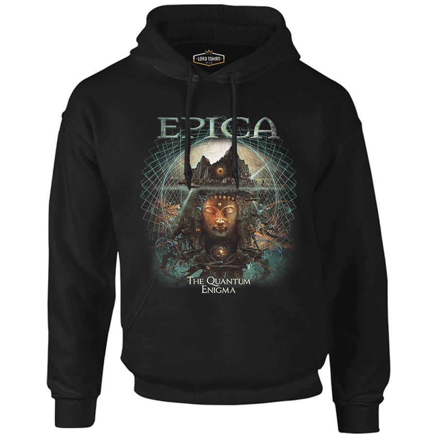 Epica - The Quantum Enigma Siyah Erkek Fermuarsız Kapşonlu