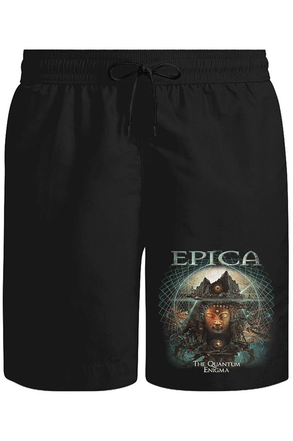 Epica - The Quantum Enigma Unisex Siyah Şort