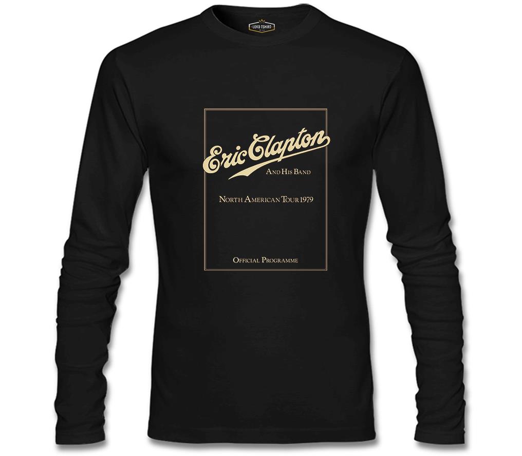 Eric Clapton and His Band Black Men's Sweatshirt