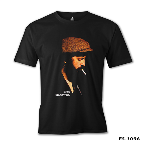 Eric Clapton Siyah Erkek Tshirt