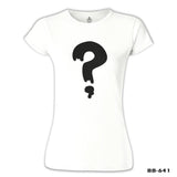 Mysterious Town - Question Mark White Women's Tshirt