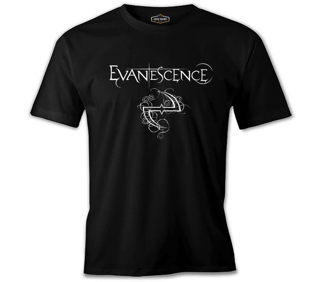 Evanescence Logo II Siyah Erkek Tshirt