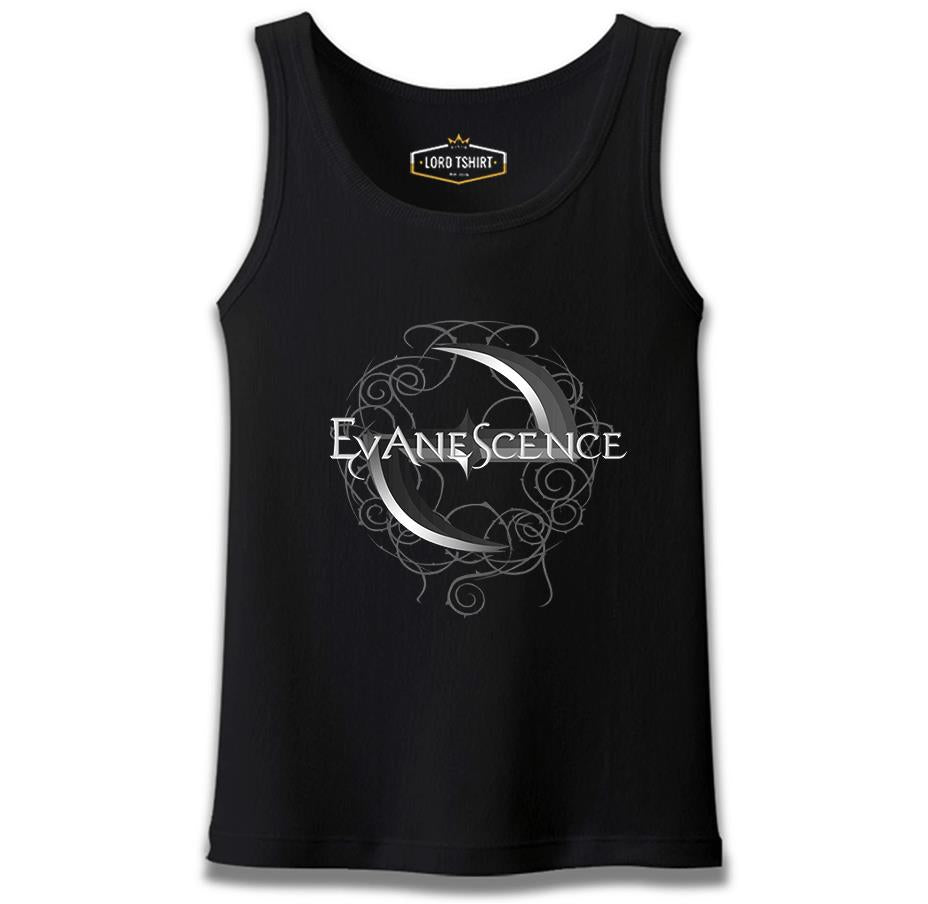 Evanescence - Logo Siyah Erkek Atlet