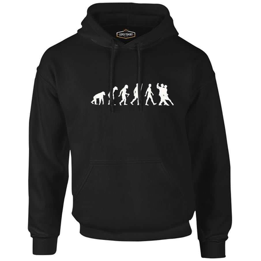 Evolution of Dance - Tango Black Men's Zipperless Hoodie