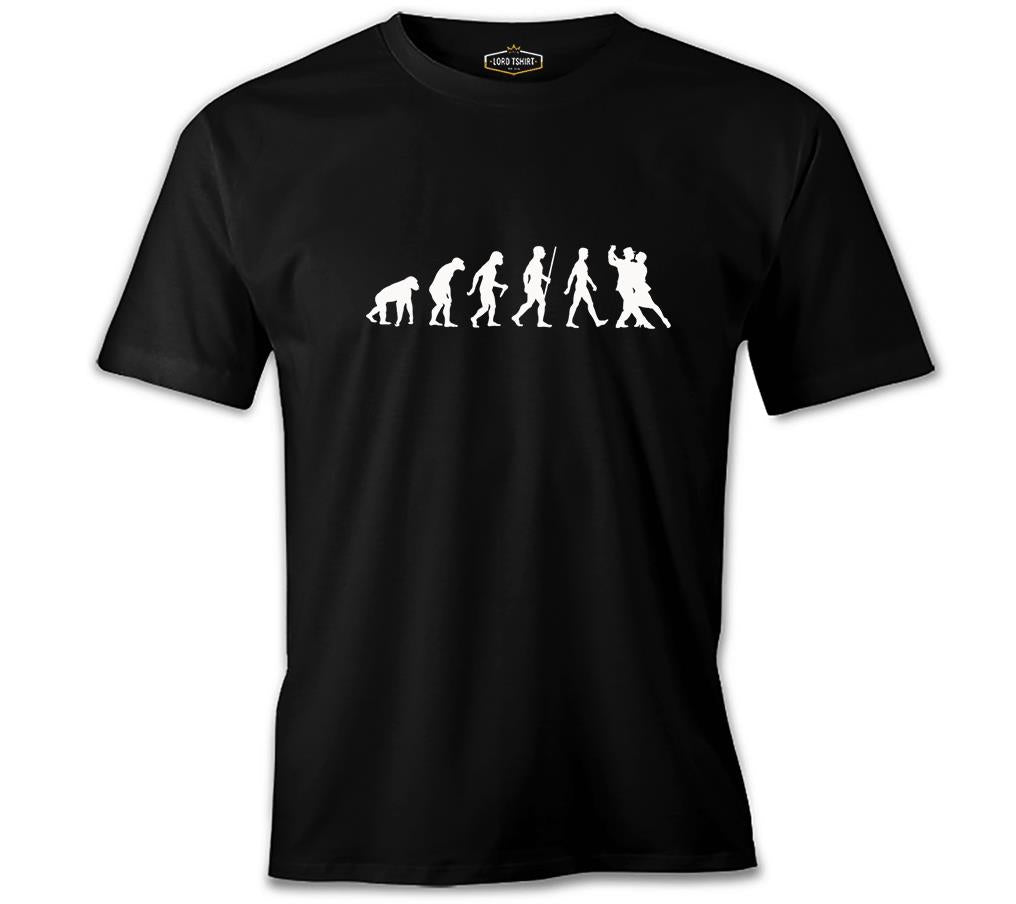 Evolution of Dance - Tango Siyah Erkek Tshirt