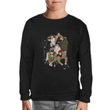 Exo - All Black Kids Sweatshirt