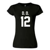 Exo - D.O. Siyah Kadın Tshirt