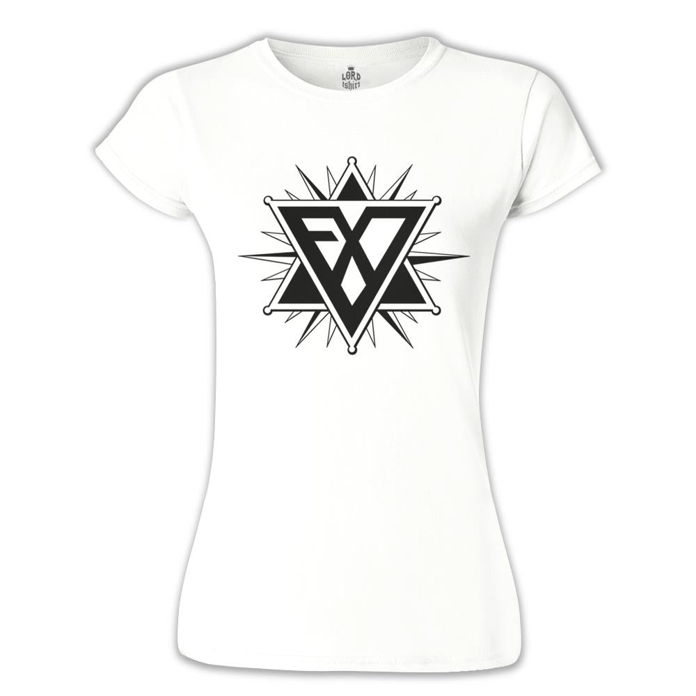 EXO - EXOgen Beyaz Kadın Tshirt