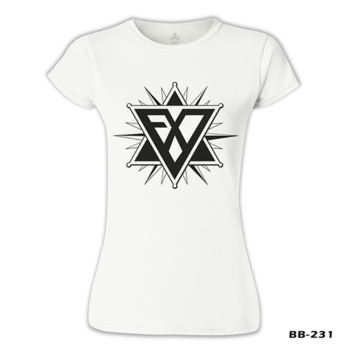 EXO - EXOgen Beyaz Kadın Tshirt