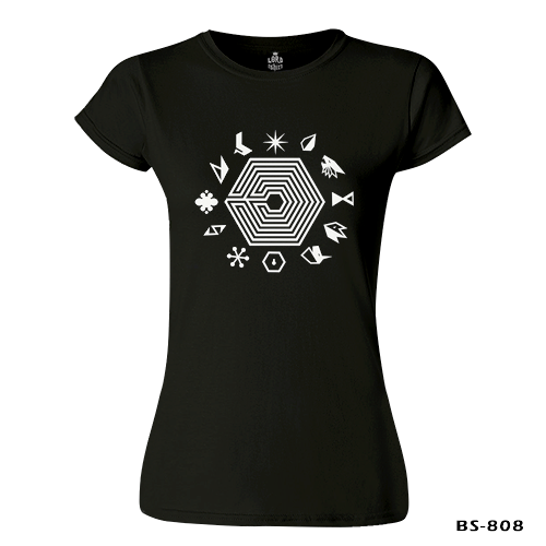 EXO - Exoplanet Black Women's Tshirt