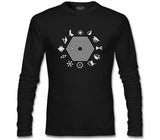 EXO - Exoplanet Siyah Erkek Sweatshirt