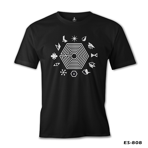 EXO - Exoplanet Siyah Erkek Tshirt