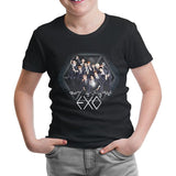 EXO - Group Black Kids Tshirt