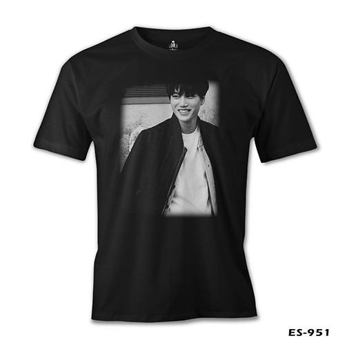 EXO - Kai Siyah Erkek Tshirt