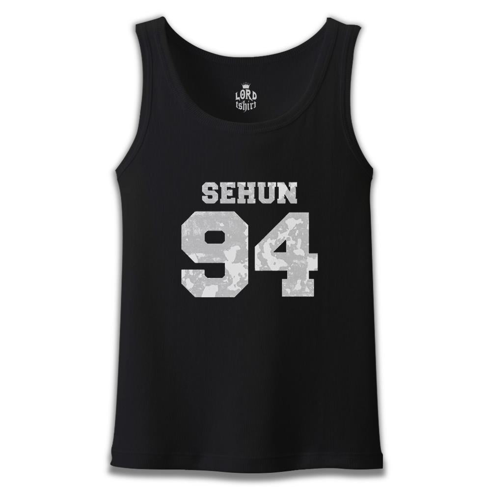 EXO - Sehun 94 Siyah Erkek Atlet