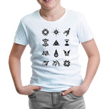 EXO - Signs White Kids Tshirt