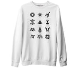 EXO - Signs White Thick Sweatshirt