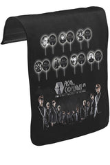 EXO - The Lost Planet Unisex Siyah Tak-Çıkar Postacı Çanta Kapağı CK-937