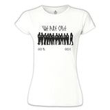 EXO - We are One Grup Beyaz Bayan Tshirt