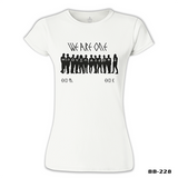 EXO - We are One Grup Beyaz Bayan Tshirt