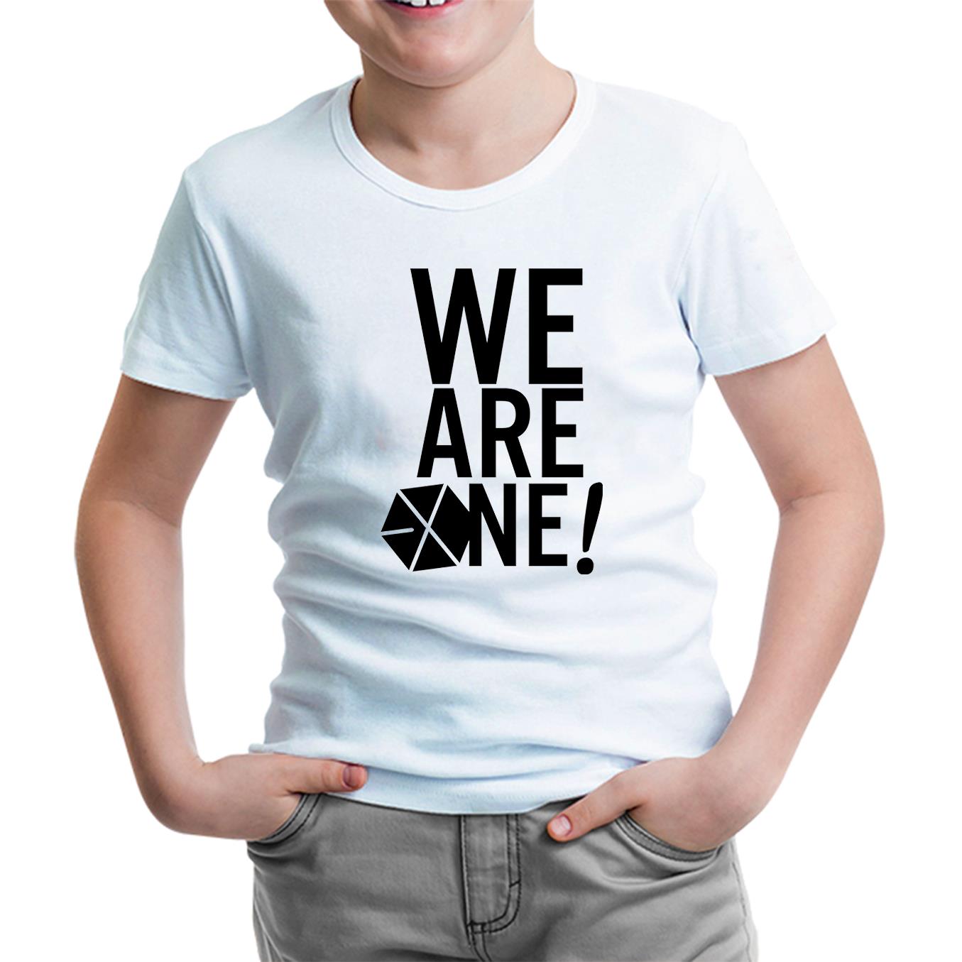 EXO - We are One White Kids Tshirt