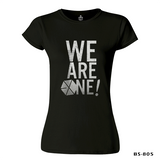 EXO - We are One Siyah Kadın Tshirt