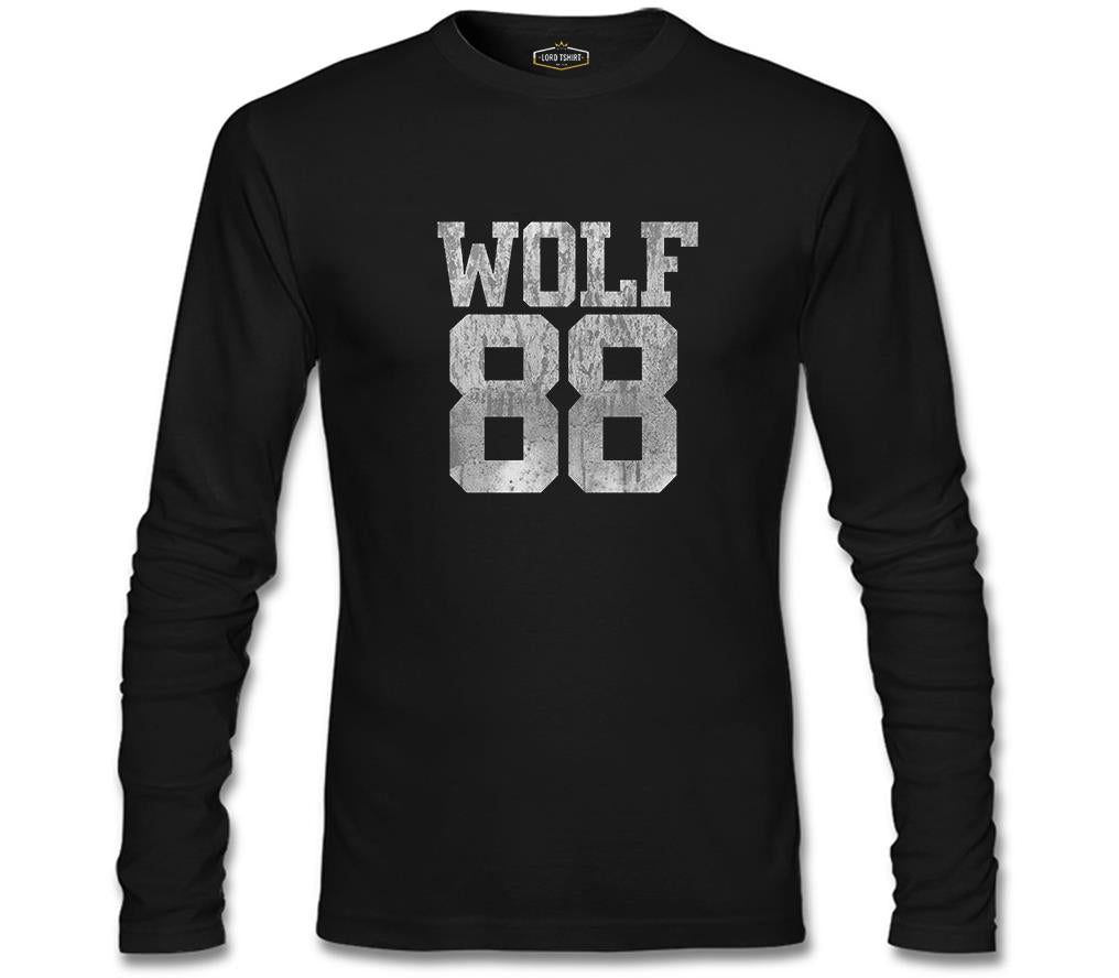 EXO - Wolf 88 Siyah Erkek Sweatshirt